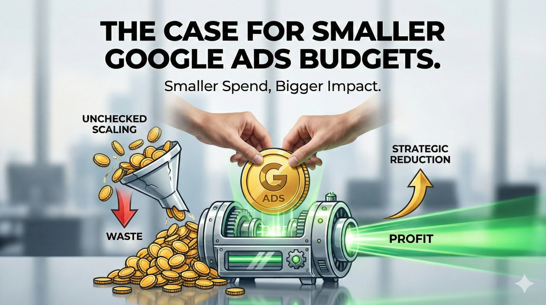 The Case for Smaller Google Ads Budgets